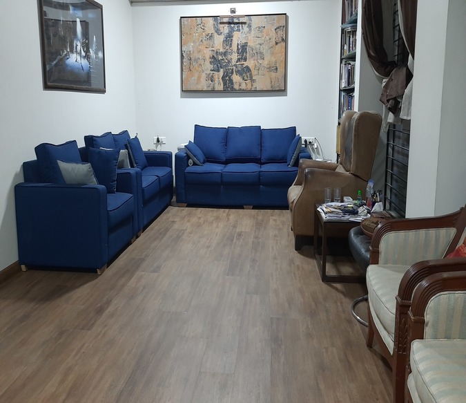 Welspun Flooring Wood finish tiles at Bandra, Mumbai